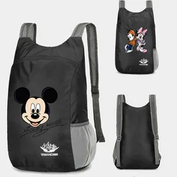 Disney Mickey Mouse Outdoor Hiking Bag Lightweight Portable Backpack Waterproof Folding Ultralight Bag for Women Men Travelling