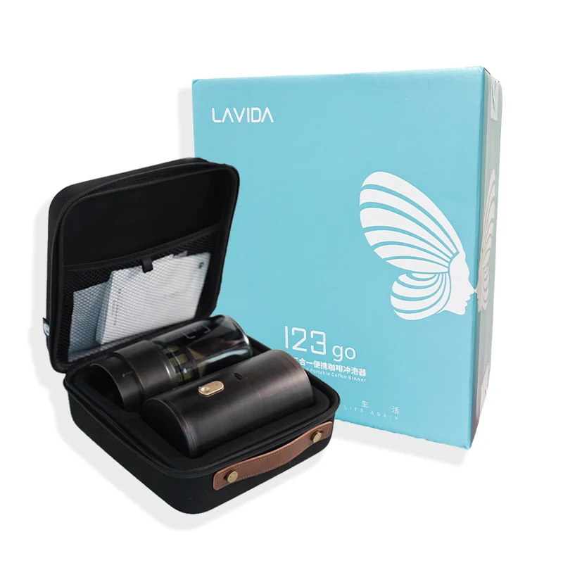 TIMEMORE 123GO LAVIDA Joint Commodity Electric Coffee Grinder E&B Burr TYPE-C Rechargeable Grinder