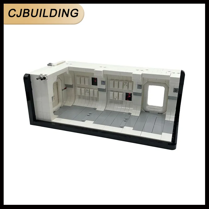 

803pcs Star Movie Model MOC Building Block Spacecraft Side Corridor Modular Technology Gifts Assemble Bricks Toys MOC-125774