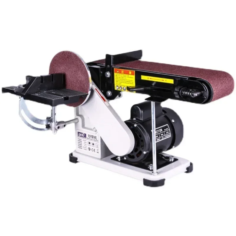 New LargeSmall Household Sandpaper Machine Vertical Woodworking Sanding Belt Machine Polishing Electric Grinding Bench Sanding M