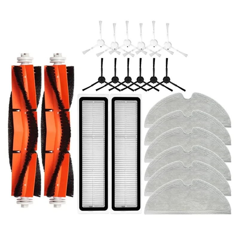 Para Dreame Bot D9 MAX Robot aspirador L10 Pro filtro Hepa cepillo principal paño de mopa piezas de repuesto