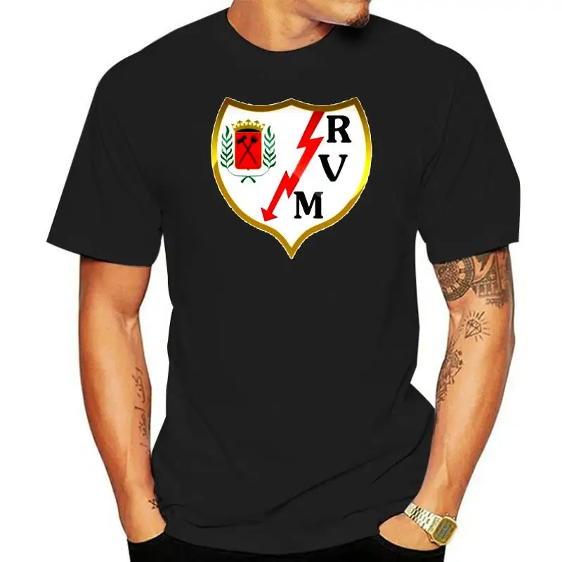 Rayo Vallecano Futbol Espanol La Liga Vallecas T Shirt  fashion t shirt 100% cotton shirt tops wholesale