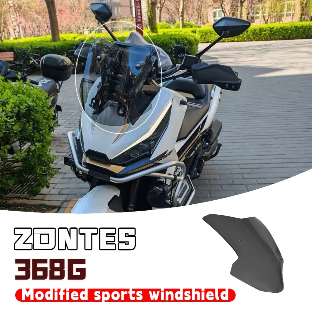 

For ZONTES 368G motorcycle sports windshield modified competitive windshield 368G modified accessories front rain shield