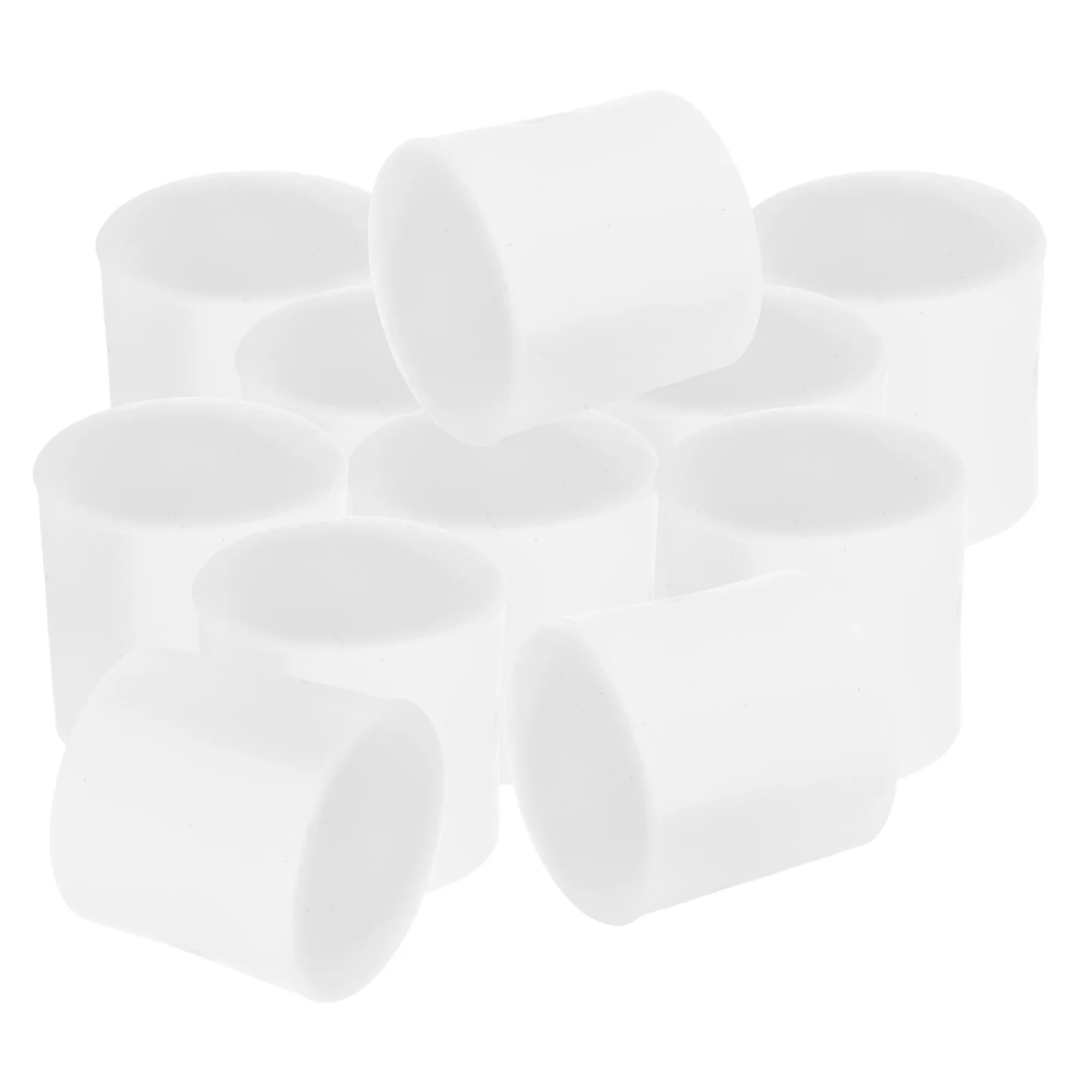 

30Pcs Plastic Door Stopper Tips Replacement Caps Soft Cushion Door Buffer Wall Protector Noise Reduction Easy Install