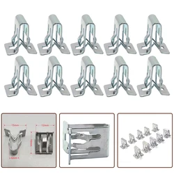 Universal Auto Retainer Clip Console Dashboard Fixed Buckle Car Interior Clip Metal Accessories 10Pcs/Set