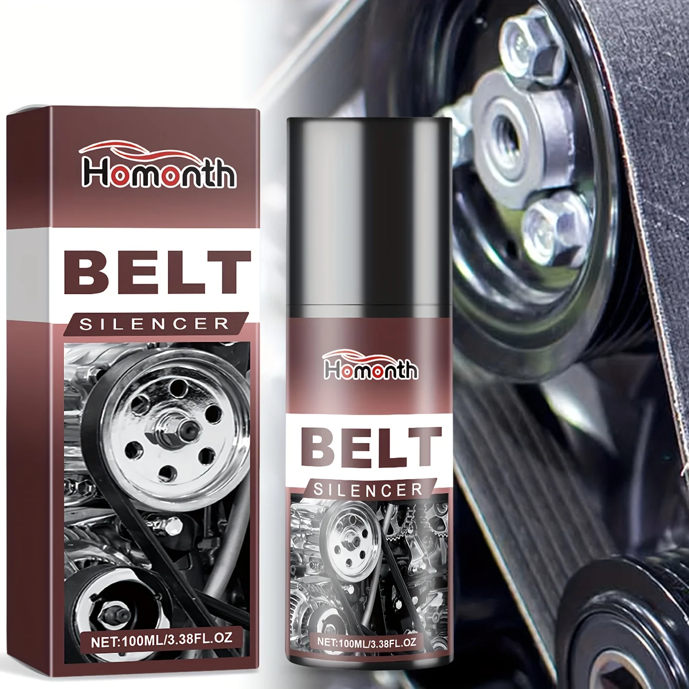 Car Belt Maintenance Spray Car Belt Noise Spray Extends Belt Life Engine Noise Lubrication Protection Antifriction Agent