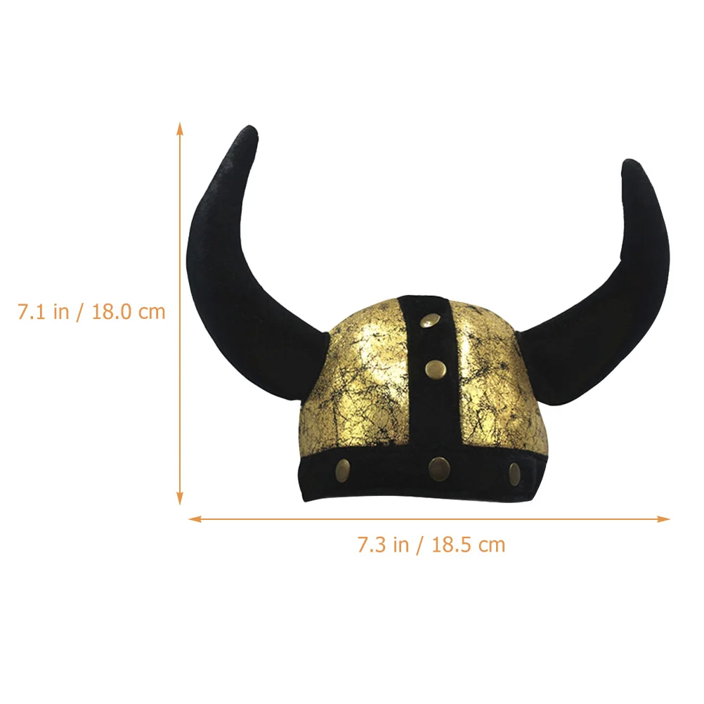 

Реквизит для костюма на Хэллоуин, шляпа с бычьим рогом, легкая и удобная дизайнерская шляпа, идеально подходящая для вечеринок и фотографий, реквизит для костюма на Хэллоуин