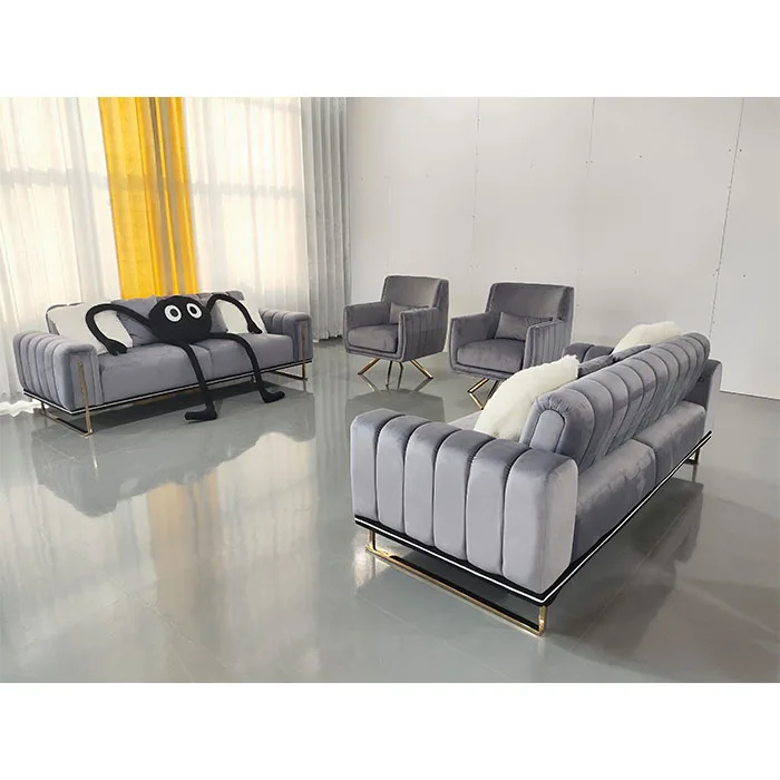 # Royal Sofa Set Seats Luxury Couch Living Room Furniture Sofa Set Luxury Up-holstered Living Room Sofa for Sale