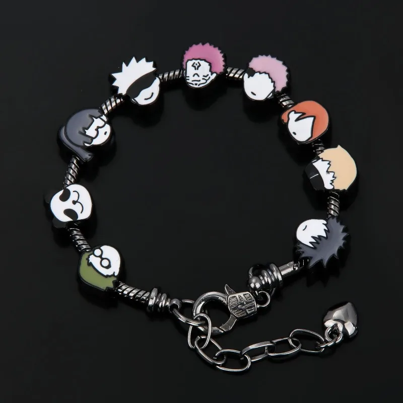 

Anime Jujustu Kaisens Bracelet Gojo Satoru Itadori Yuji Funny Anime Action Figure Accessories Anime Merchandise Decoration Gifts