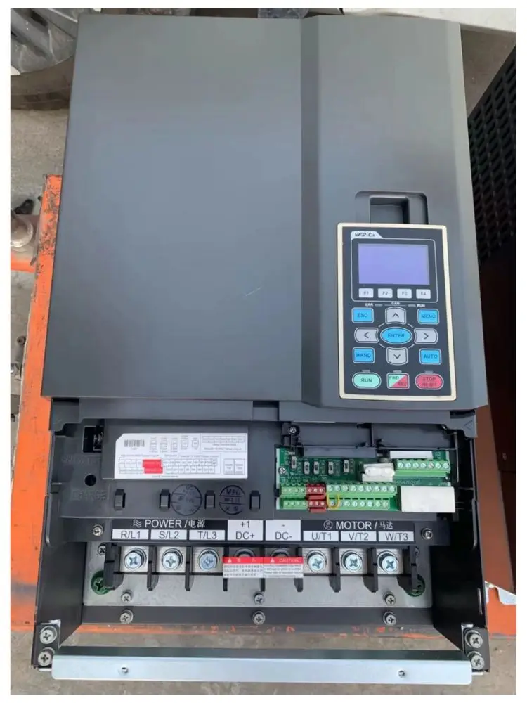 second-hand     inverter     VFD550CP43S    Test passed     Fast Shipping