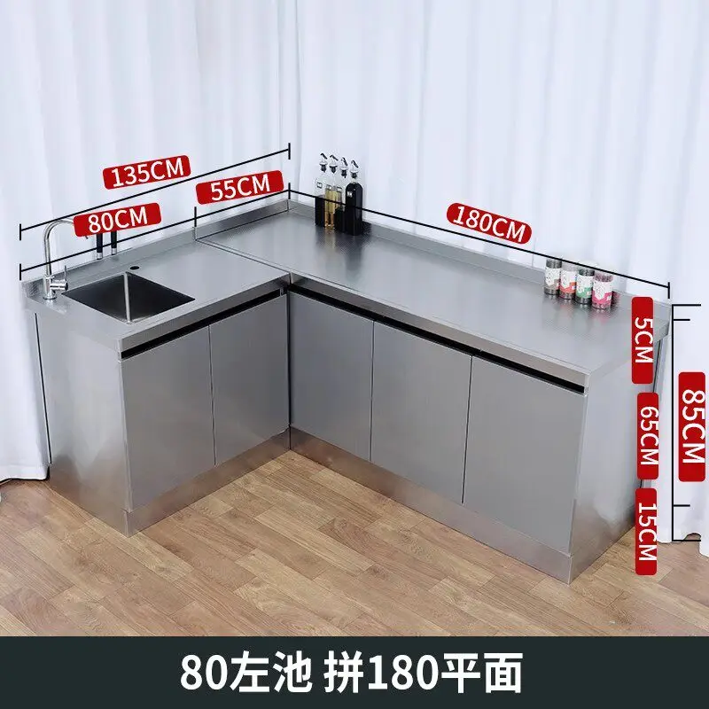 Household cabinets, stoves, sinks, integrated vegetable sinks, storage cupboards, tables, side cabinets, custom A