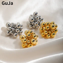 Fashion Jewelry Popular Design Balls Grape String Beads Stud Earrings For Women Girl Fine Accessories Gifts Hot Sale
