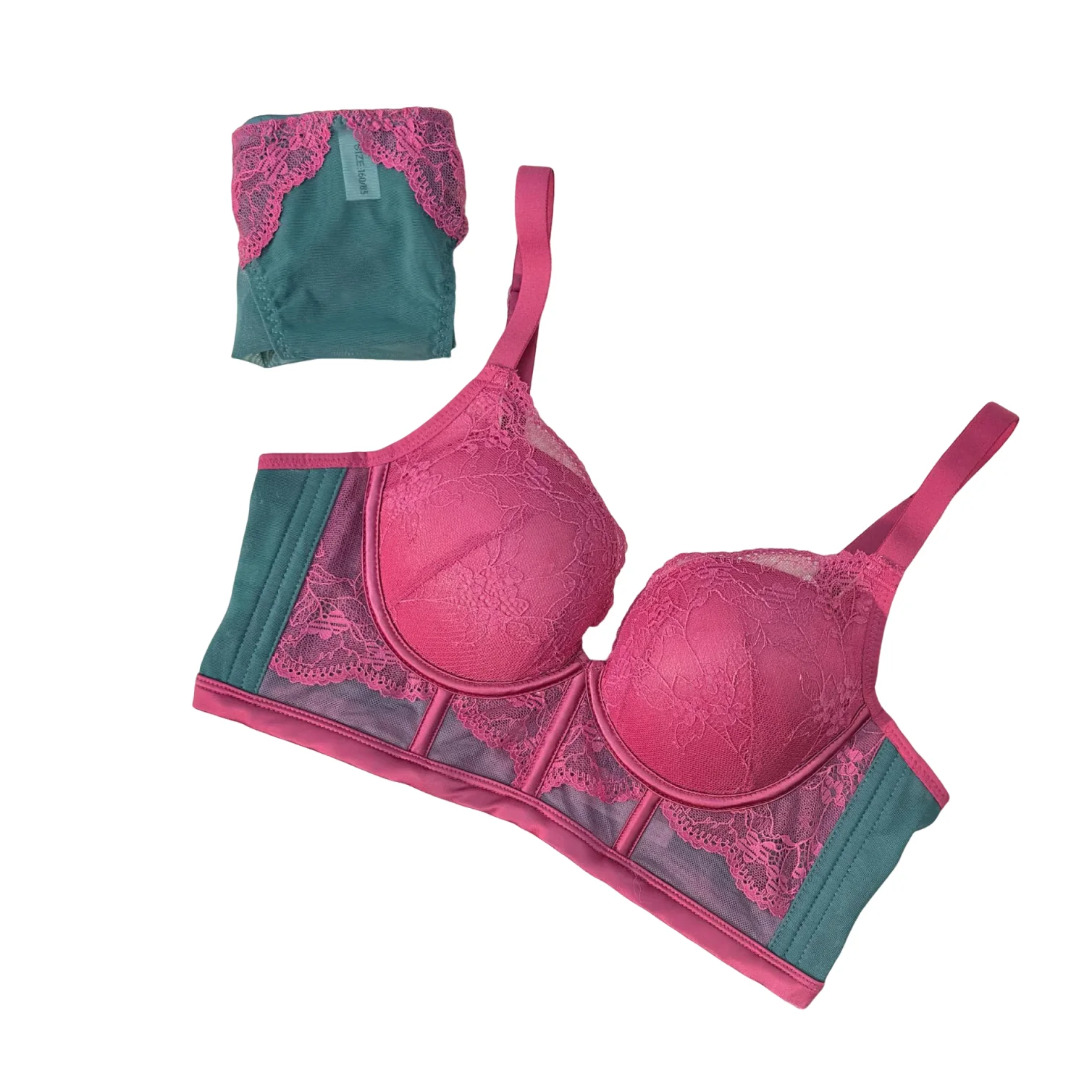 

KUCLUT Autumn Winter Lingerie Sets Cotton Push Up Bra Panties Gather Women Comfortable Underwear Young Girls Lace Wireless