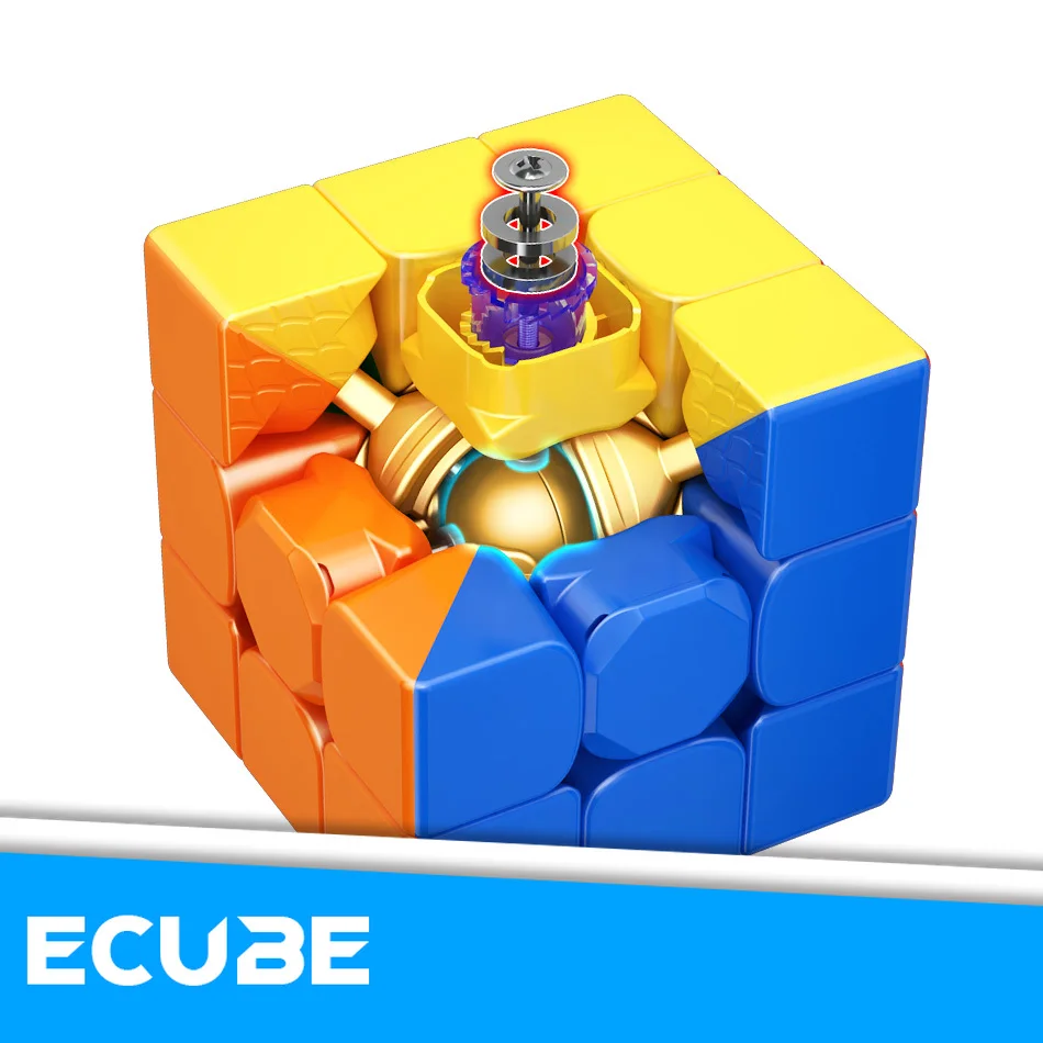 [Ecube] MOYU Super RS3M 2022 Maglev 3x3 Magnetic Magic Speed Cube RS3 M 3X3 Puzzle Fidget Toys Children's Gifts