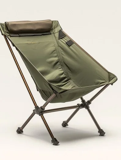 Best Affordable Big And Large Size Comfy Camping Moon Chair Folding Simple Beach Chair