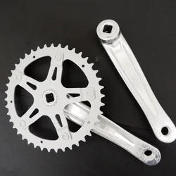 Mountain Bike Chainwheel Set Crankset Chainset 170mm Square Taper 40T 36T Crank Bike Cycling Chain-rings Chainwheel