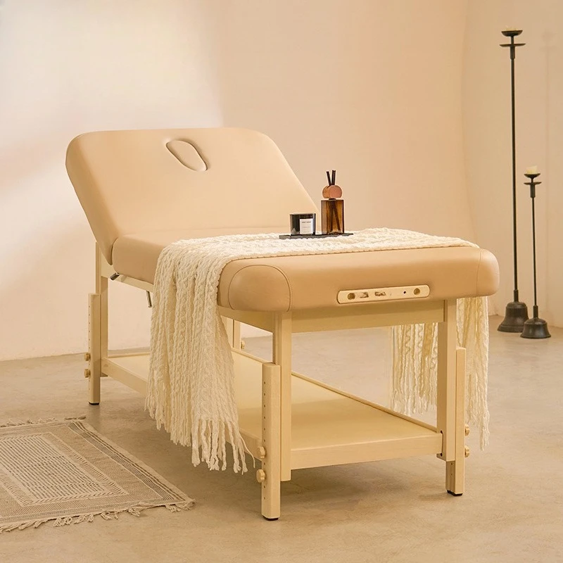 The massage  has backrest massage   special beauty b for beauty salons,  physiotherapy bed, and a bone-settin