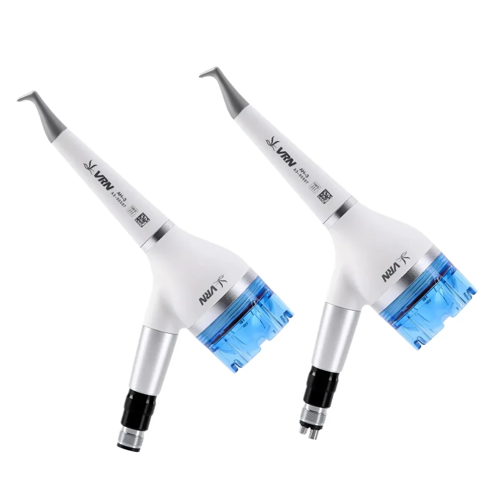Dental Air Polisher Handpiece Prophy Jet Teeth Cleaning Polishing Gun 4H/2H Quick Connector Dental Spray Unit