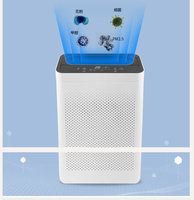 220V Smart Air Purifier with Negative Ion HEPA Filter for Home Office Remove PM2.5 Formaldehyde Smoke FL