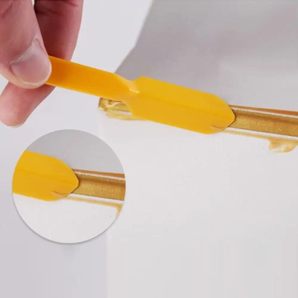 

6PCS/Set Durable Silicone Edge Beauty Seam Tool Plastic Grout Remover Wall Gap Cleaner Building Construction