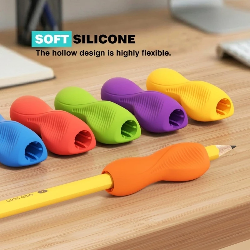 

Writing Posture Corrector Pen Grip Enhances Handwriting Efficiency Ergonomic Grip Reduces Fatigue for School Office 896C