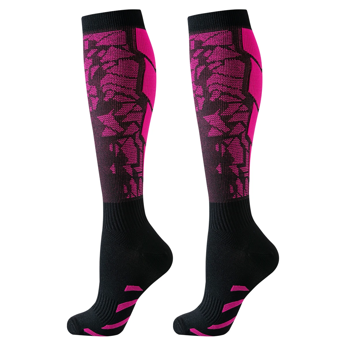 Animal Sport Compression Socks para senhoras, enfermeira, correndo, mulheres, 6 pares