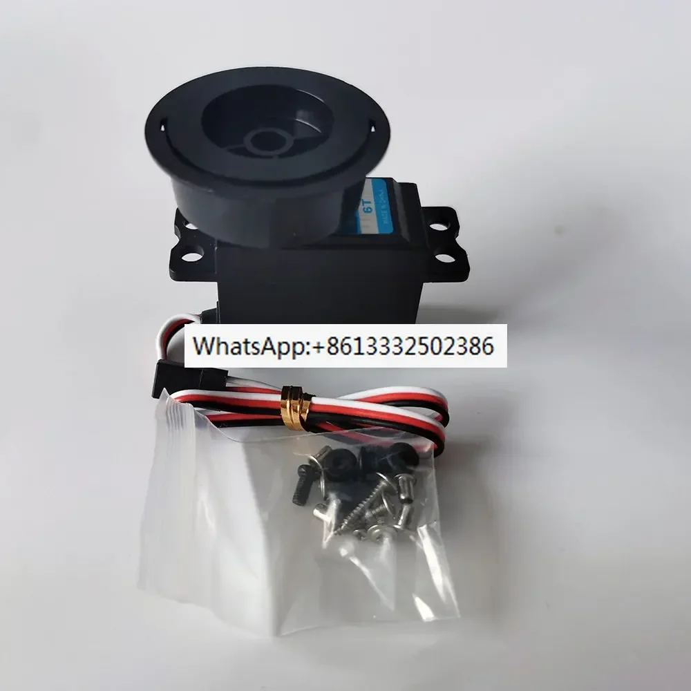 

2 шт. JX SERVO W5513-6T 10 кг стандартные металлические зубы/веревочный ретрактор/рулевой механизм для парусной лодки/многооборотный твистер