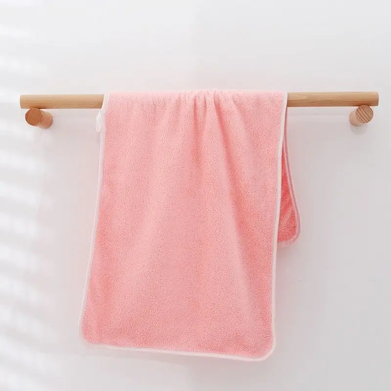 Coral Fleece Face Towels Minimalist 35x75cm Quick-dry Bathroom Soft Comfortable Water Absorbent Flannel Wipe Hair Washcloth New