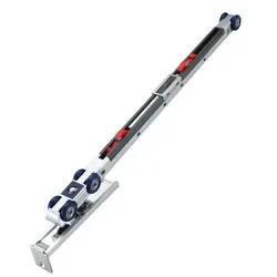 Double-sided Buffering Pulley for Home, Kitchen, Bathroom Sliding Doors with Track/roller for Study, Balcony, Glass Doors