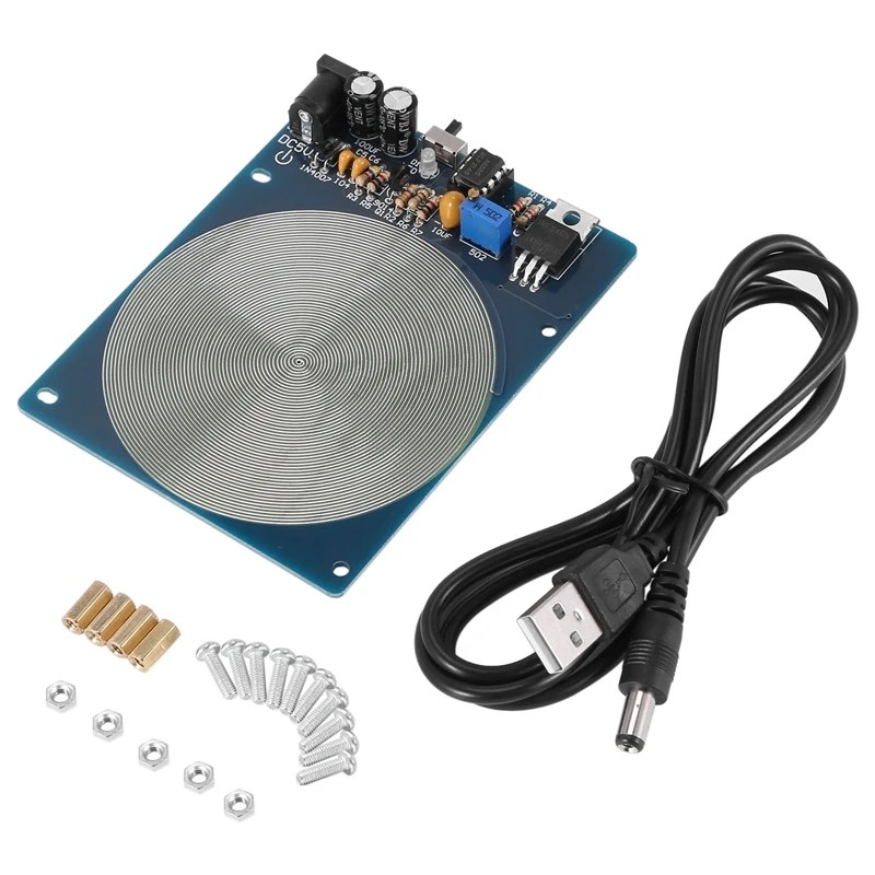 Dc 5V 7.83Hz Precision Resonance Ultra-Low Frequency Pulse Wave Generator Audio Resonator