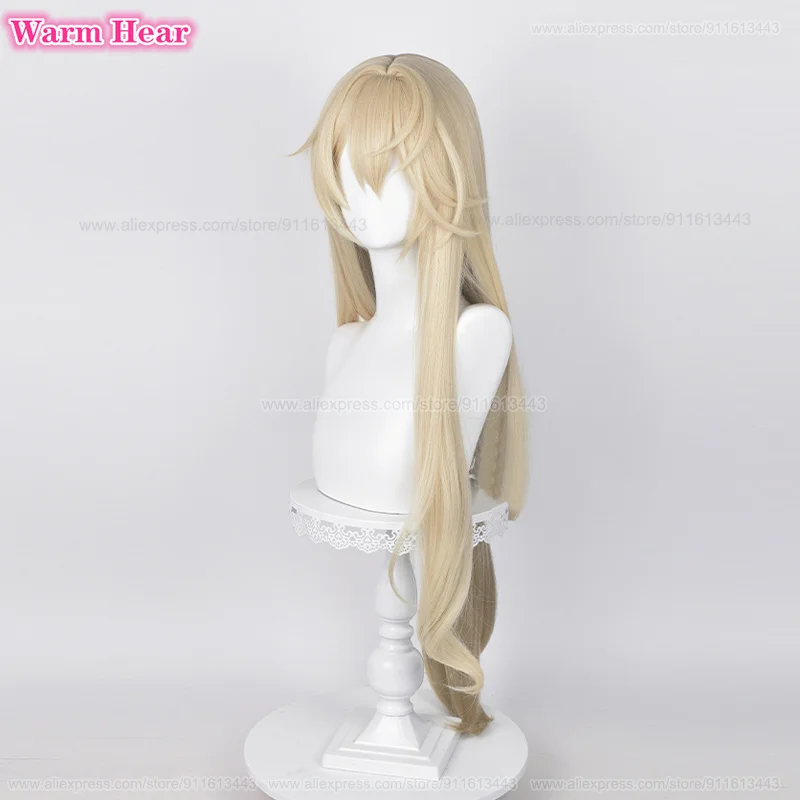 High Quality Luocha Synthetic Wig Anime Linen Gradient Long 90cm Cosplay Anime Wig Heat Resistant Hair Halloween Party 2024 Wigs