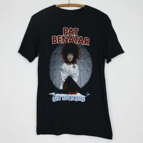 Pat Benatar Shirt Vintage tshirt 1982 Get Nervous All Size S to 3XL