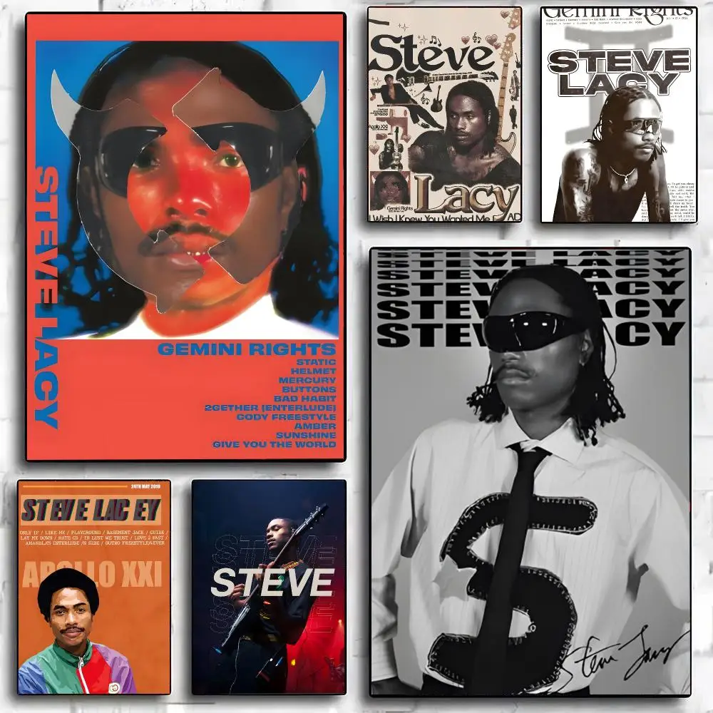 Singer S-steve Lacy Poster Painting And Print Wall Art Picture For Home Room Decor Gifts