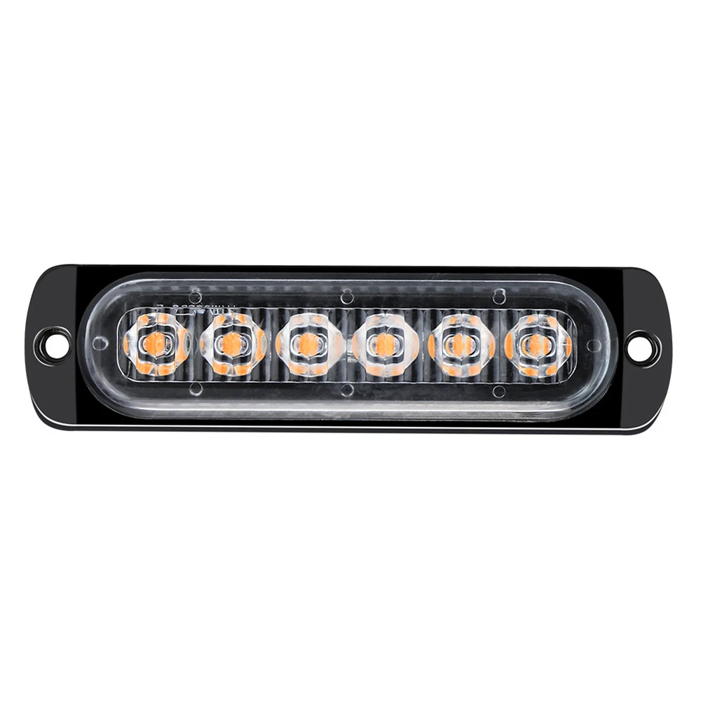 LED Flashing Light Aluminium and LED Suitable for 12V-24V trucks, trailers, SUVs, vans, caravans, boats, lorries, buses, etc.