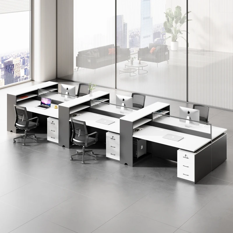 Minimalist High Quality Office Desk Mobile Minimalist Modern Bookshelf Office Desk Luxury Aesthetic Gamingtisch Hotel Furniture