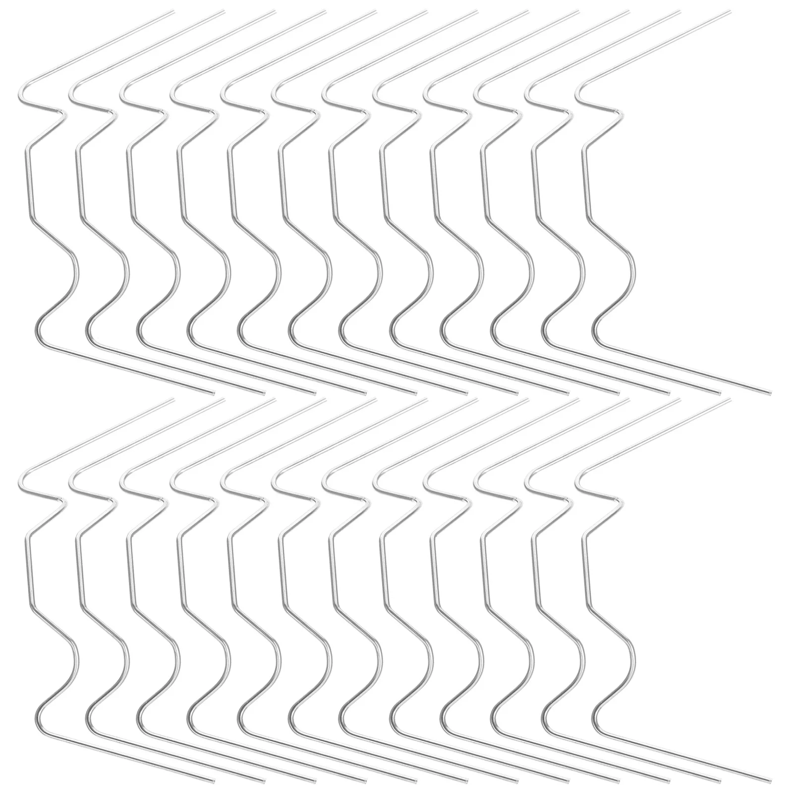 

25Pcs W Type Glass Fixing Clips Stainless Steel Greenhouse Glazing Clips for Secure Window Panel Installation Heavy Duty Wind