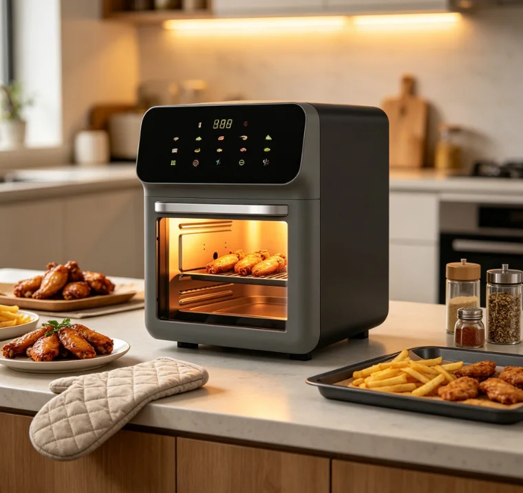 Kitchen Baking Machine - Fritadeira Elétrica Sem Óleo 12L, Forno