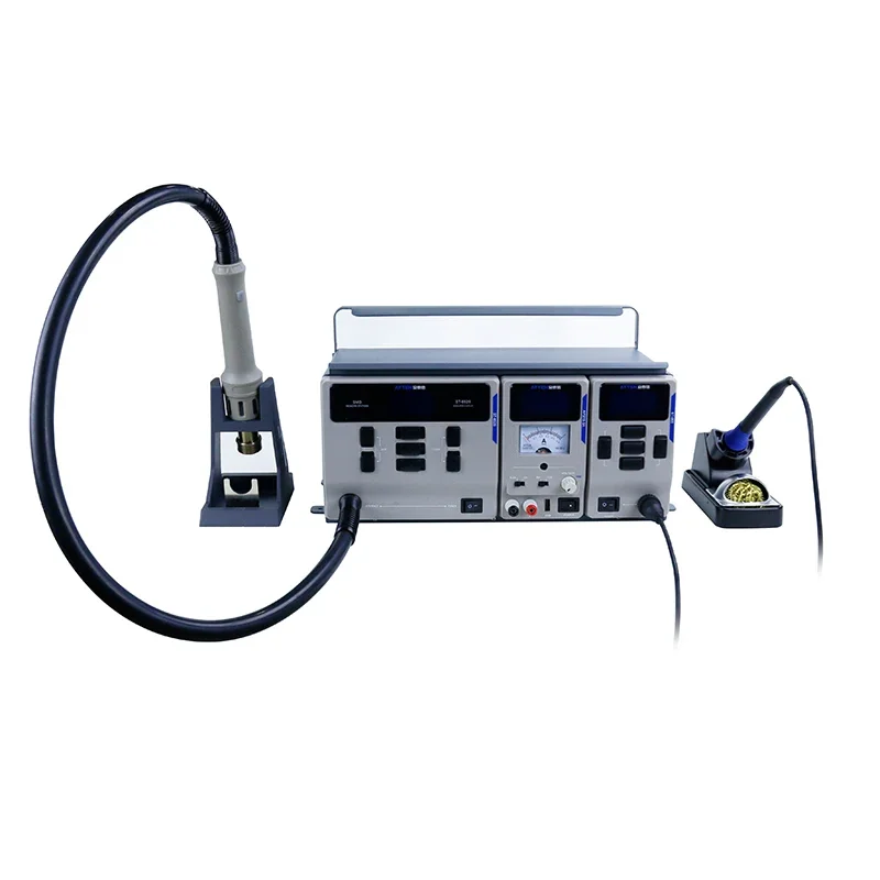 Atten Repair System Electric Iron Hot Air Soldering Stations Regulated Power Supply Ms-300 Ms300 3 In 1 Rework Station