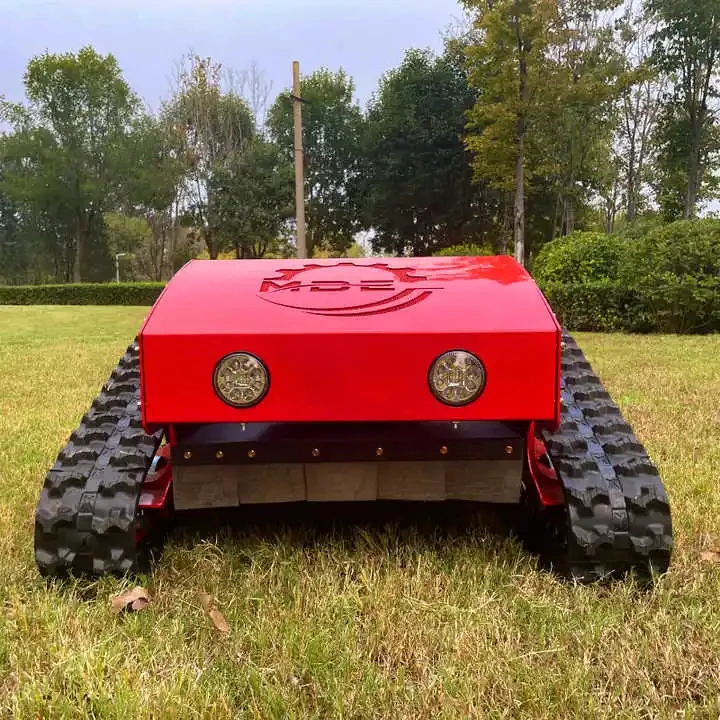 Crawler Robot Lawn Mower Self Propelled Walking Tractor Garden Grass Cutting Machine Automate  Lawn Mower