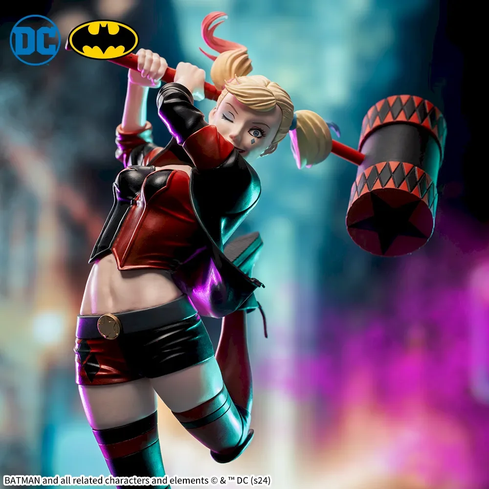 Sega original dc ato corte pm coringa harley quin anime figura de ação brinquedos para meninos meninas crianças presentes aniversário colecionáveis