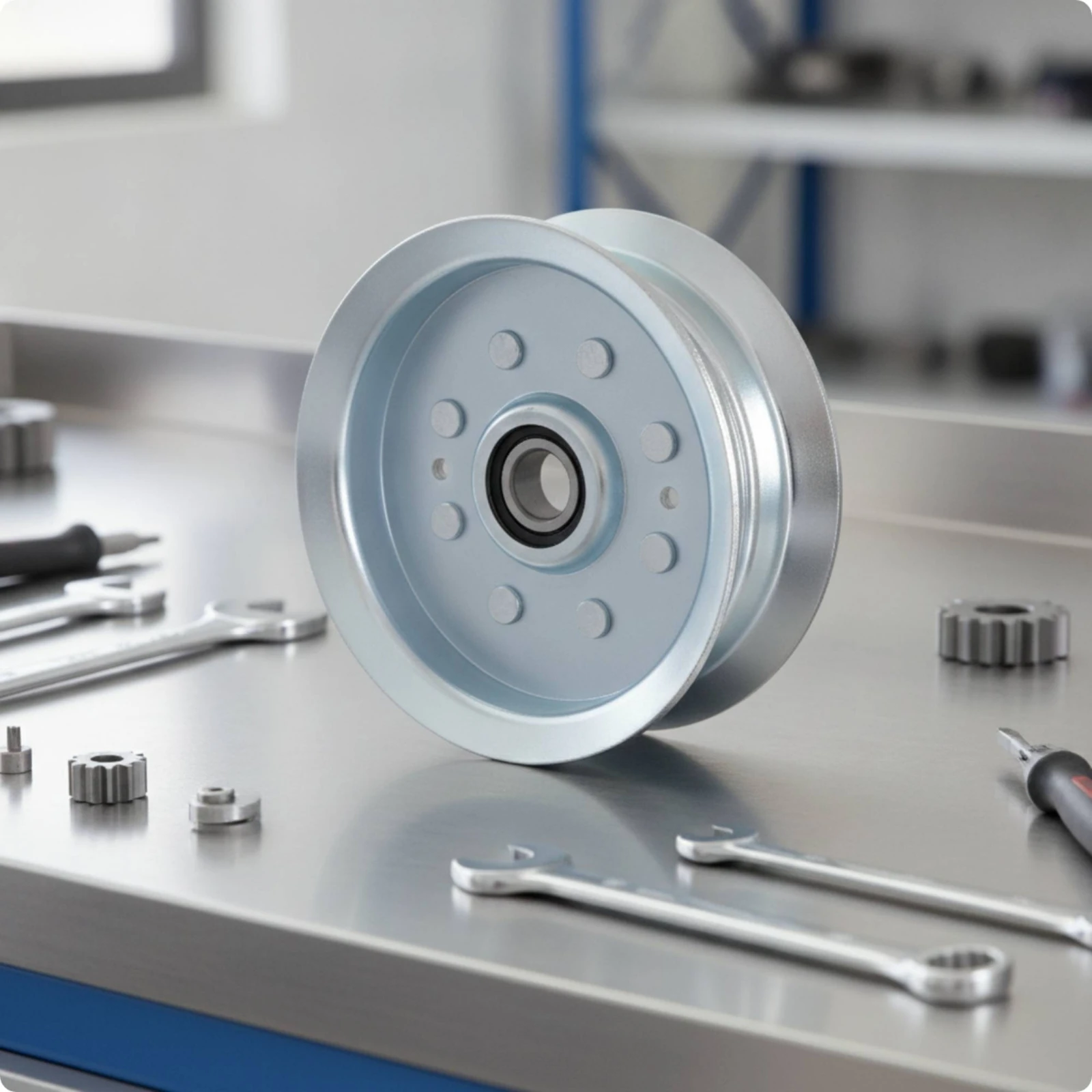 Pulley Idler dengan Bantalan P - Outdoor Power Mowers ulasan dan harga