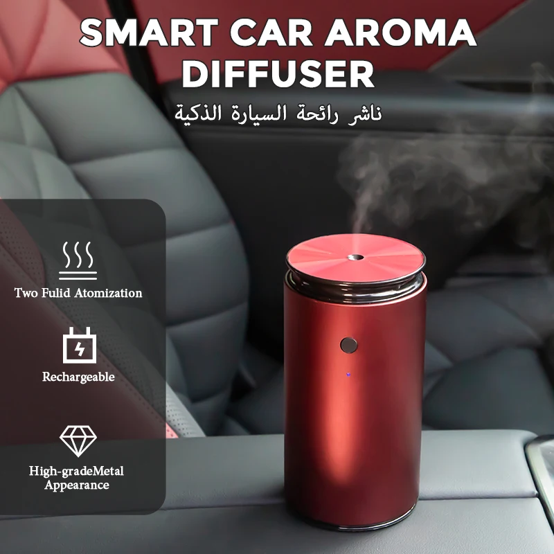 

NAMSTE Portable USB Charging Automobile Aroma Essential Oil Diffuser Air Freshing Aromatic Therapy Oil Perfume Car Fragrance