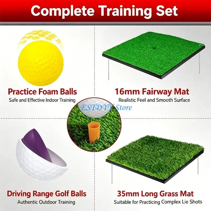 G6DE Professional Golf Practice Net highlighting Multiple Zones For Accuracy Enhancement