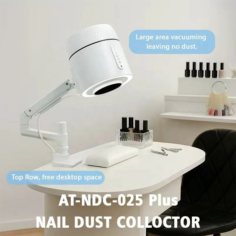 200W Pedicure Nail Supplies Nail Dust Vacuum Aspirator Floor Professional Pedicure Station Hood Nail Dust Collector with Stand