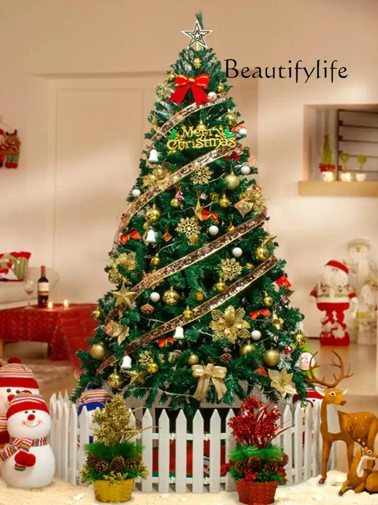 

Christmas tree home package light luxury simple luxury ornament encryption designer creative new model