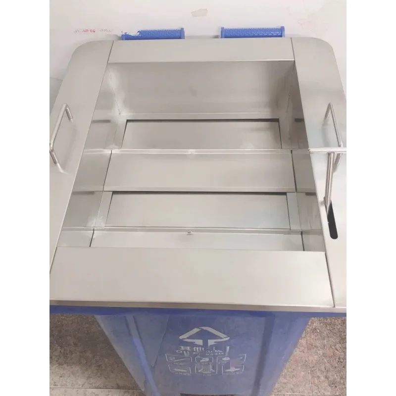 304 stainless steel garbage sorting table 120 liters 240 liters sanitation community food waste sorter