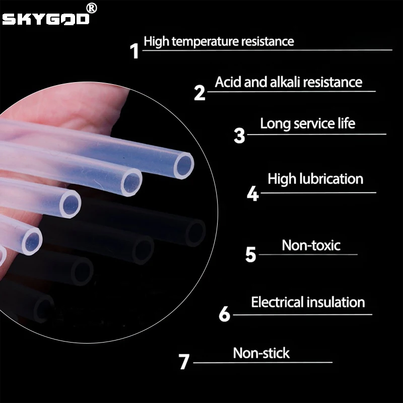 1~10m PTFE Tube 1/2
