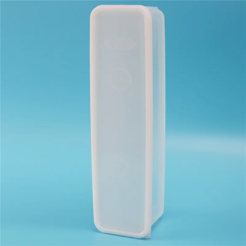 A19F-2X Household Noodle Translucent Storage Box Airtight Spaghetti Box Kitchen Food Fruit Container