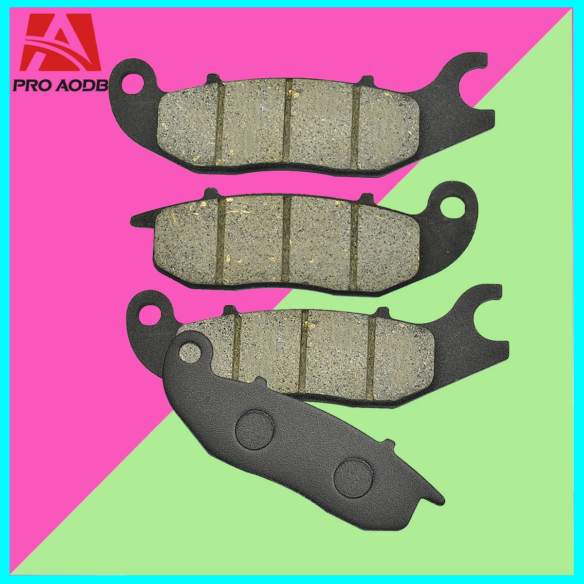 Motorcycle Metal & Brass Alloys Front Rear Brake Pads For HONDA CT CBR 125 MSX ANF Monkey Wave ERF GROM R For RIEJU RS2 RS3 50