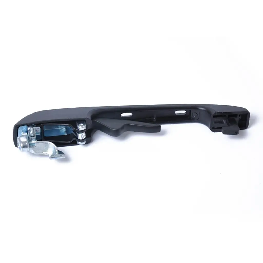 Retro Car Rear Left Exterior Door Handle Easy Install Black Door Handle for Volkswagen Caddy Golf Jetta MK2 1984-1991